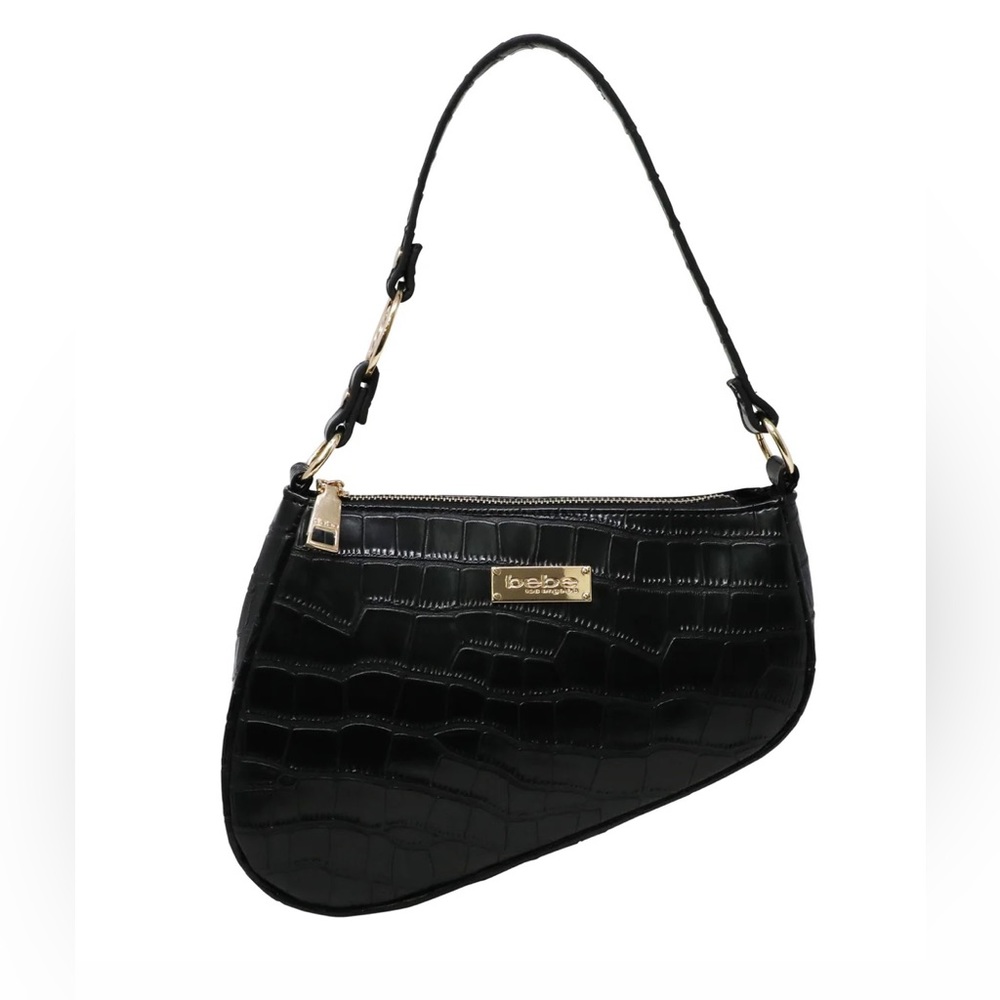 BEBE SADDLE SHOULDER MEDIUM BAG